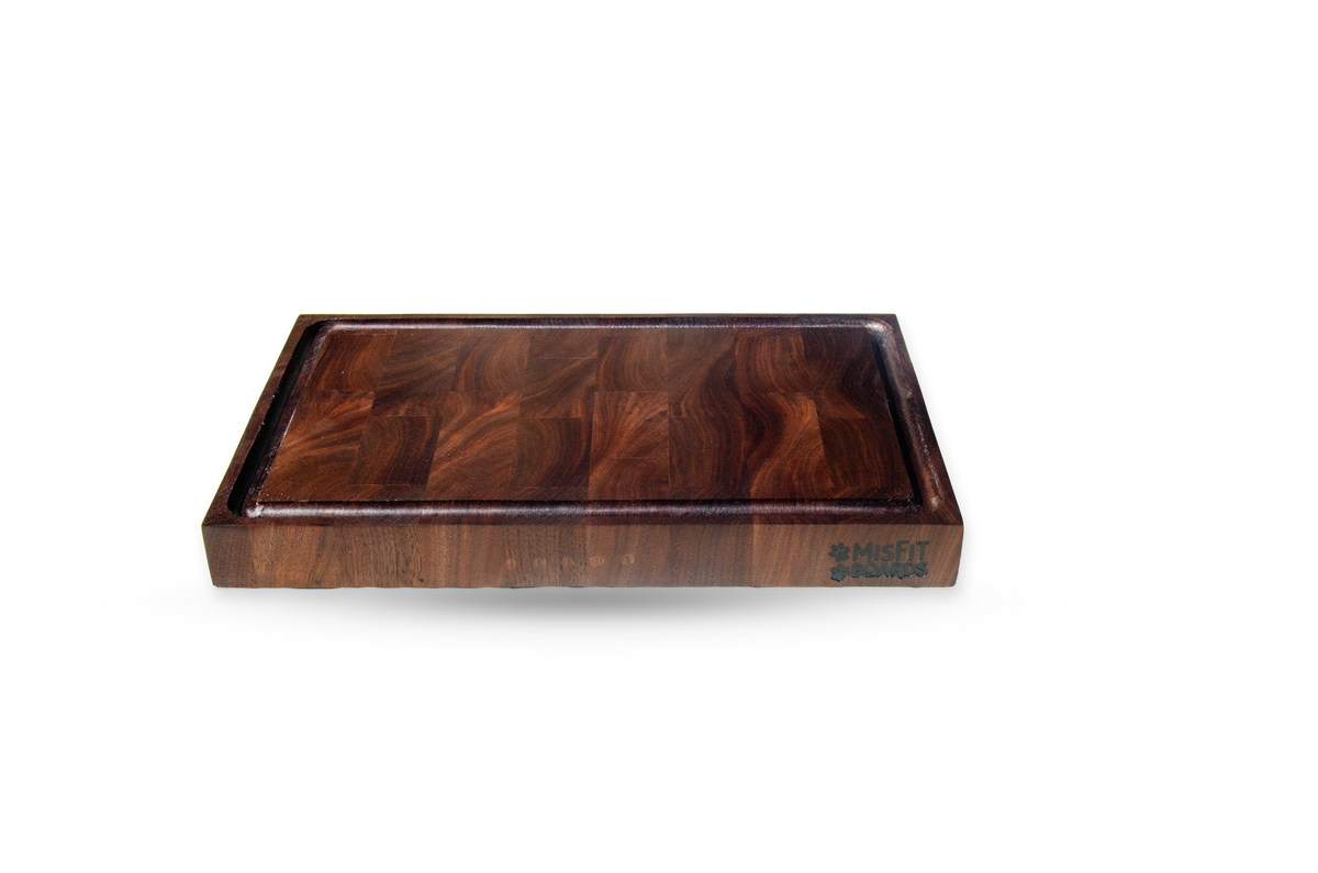Chester, a walnut end grain cutting board, additional product view