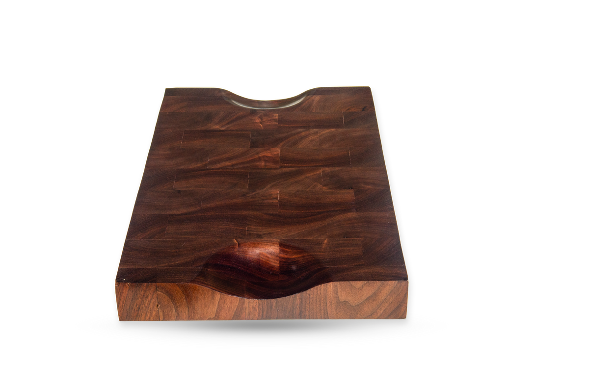 Chester, a walnut end grain cutting board, additional product view