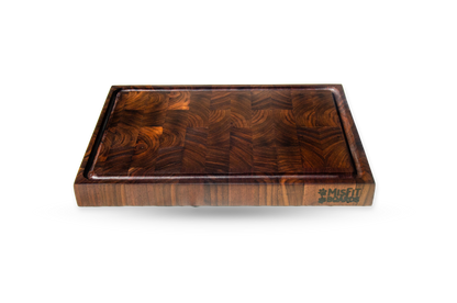 Daphne, a walnut end grain cutting board, main product view