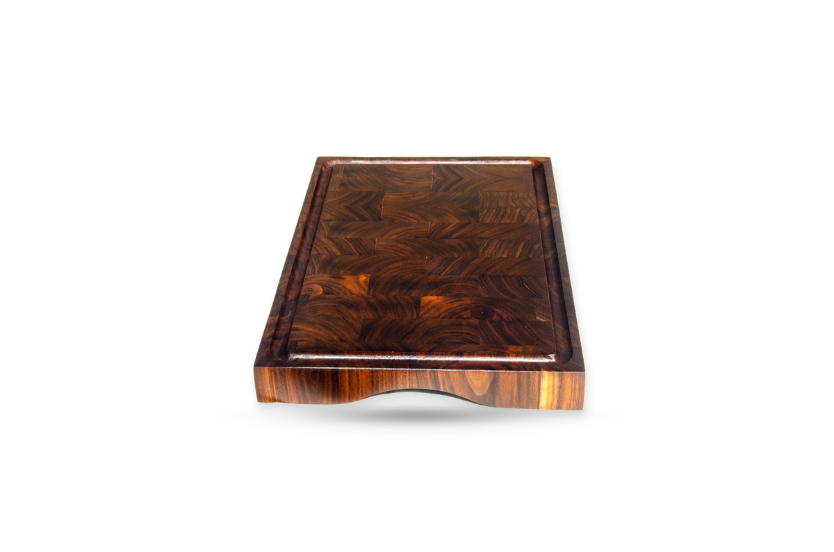 Daphne, a walnut end grain cutting board, additional product view