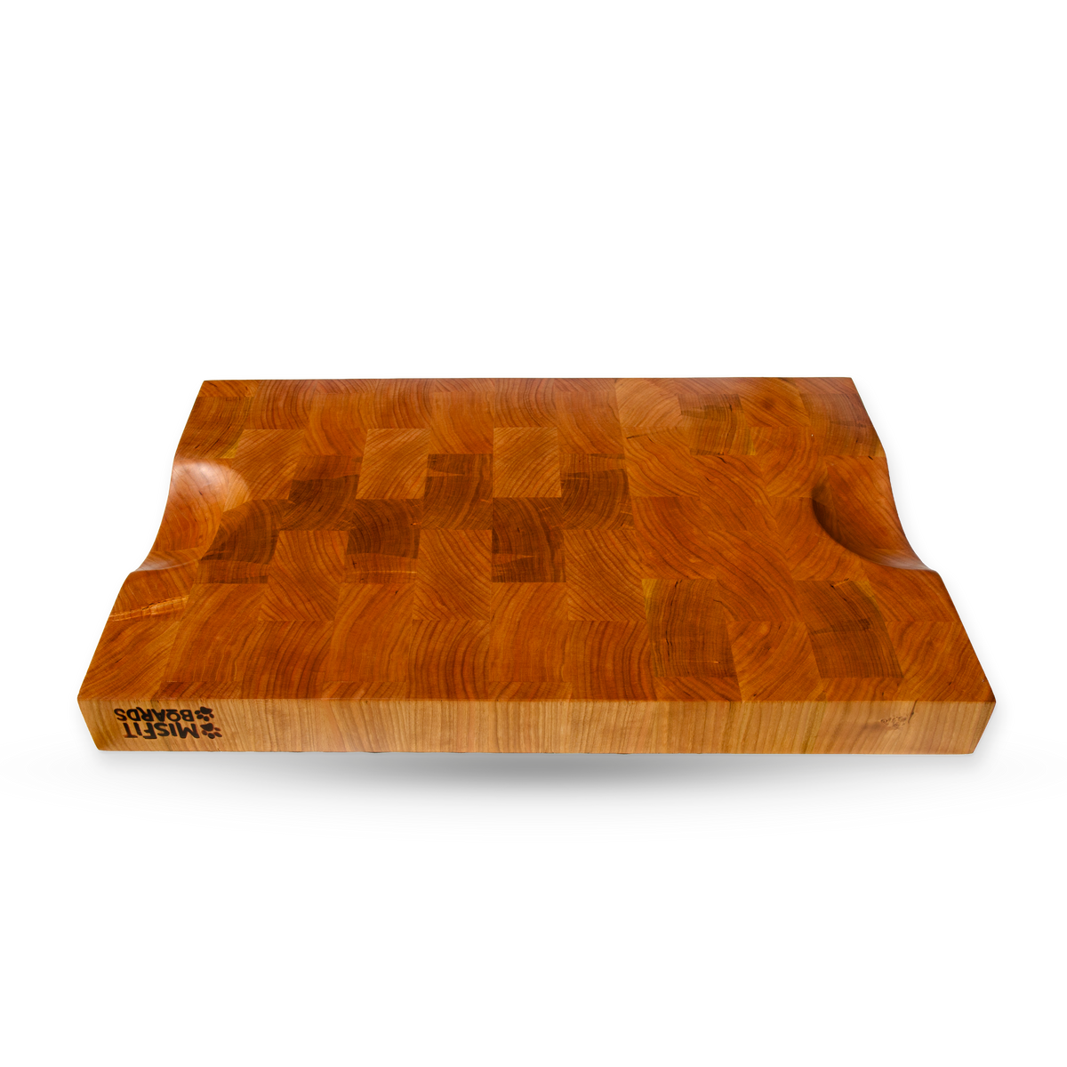 Dexter, a cherry end grain cutting board, additional product view