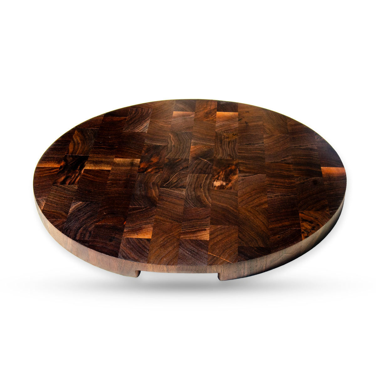Enzo, a walnut end grain cutting board, main product view