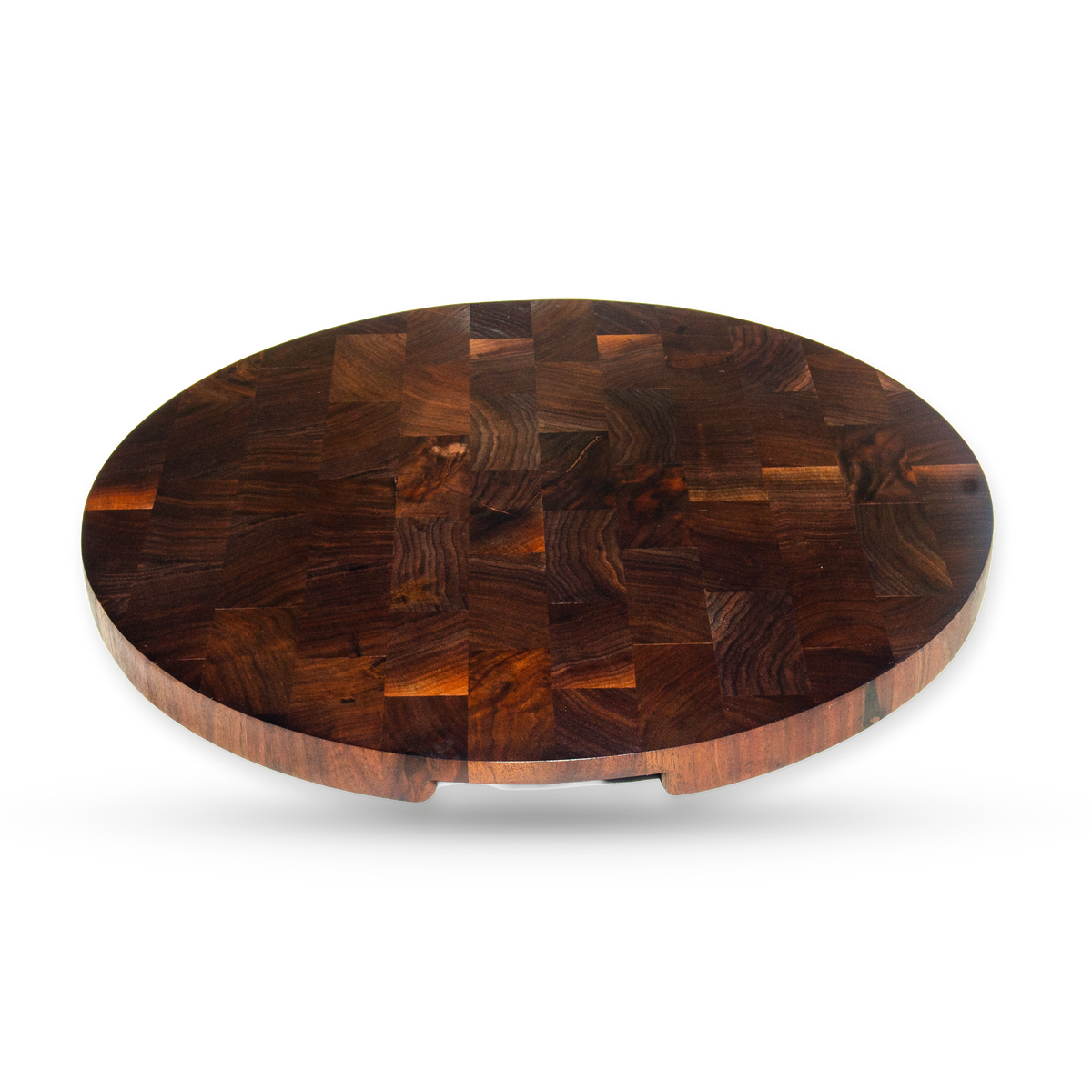 Enzo, a walnut end grain cutting board, additional product view