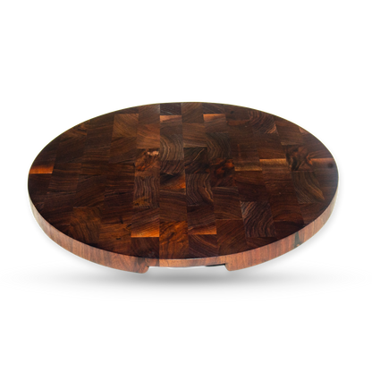 Enzo, a walnut end grain cutting board, additional product view