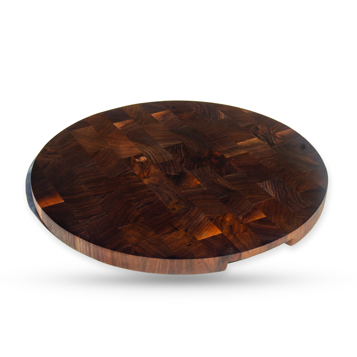 Enzo, a walnut end grain cutting board, additional product view