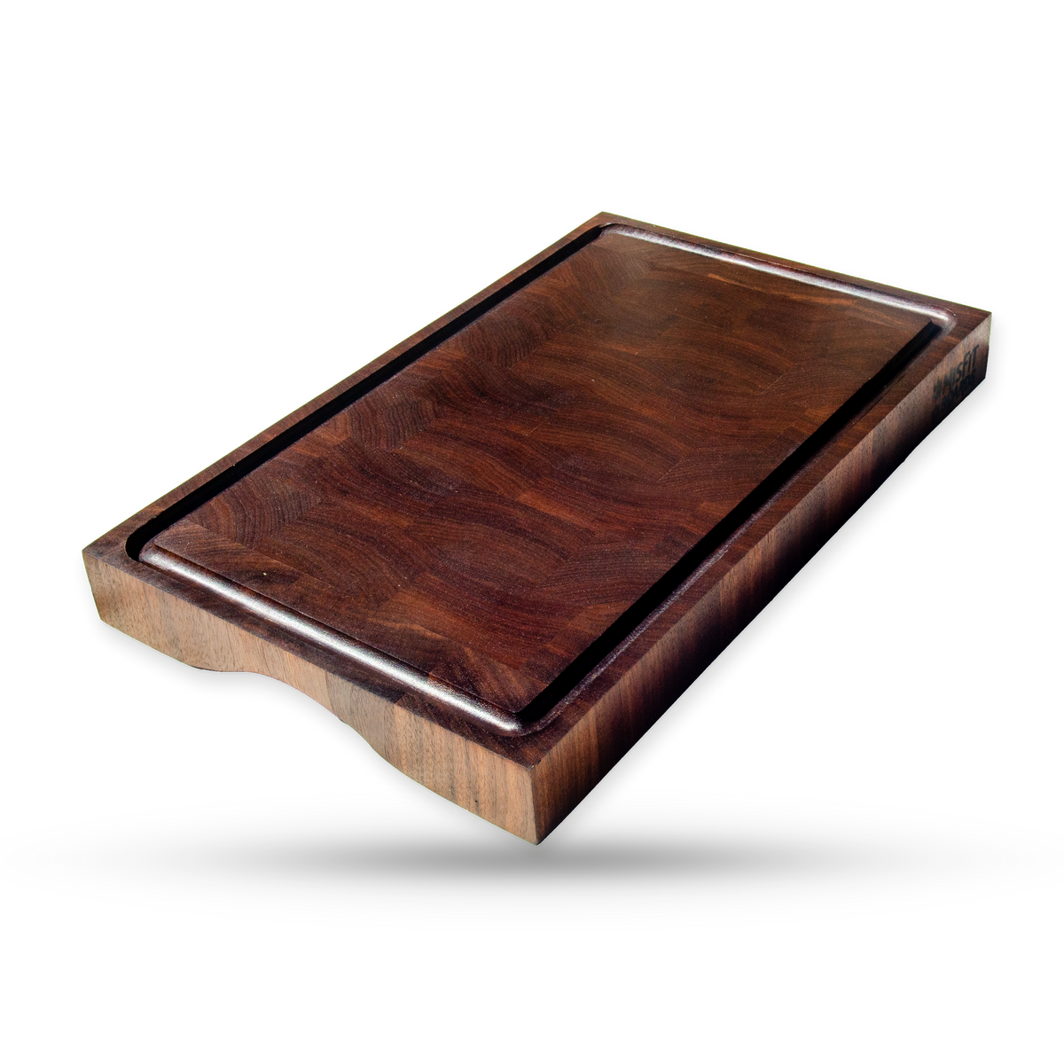 Fergus, a walnut end grain cutting board, main product view