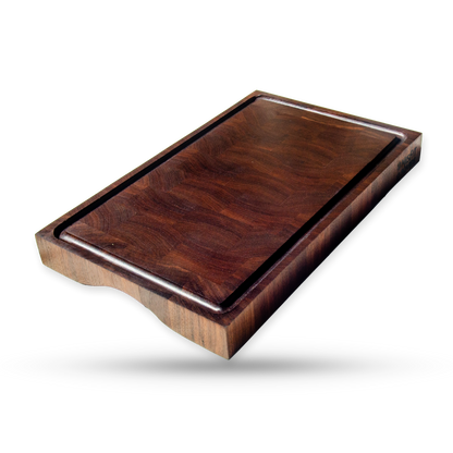 Fergus, a walnut end grain cutting board, main product view