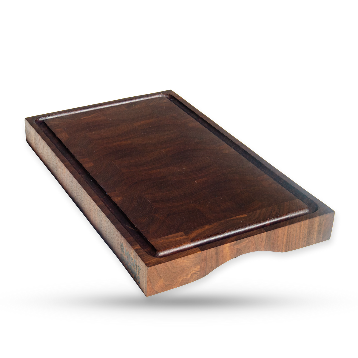 Fergus, a walnut end grain cutting board, additional product view