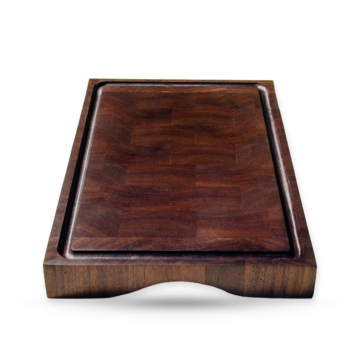 Fergus, a walnut end grain cutting board, additional product view