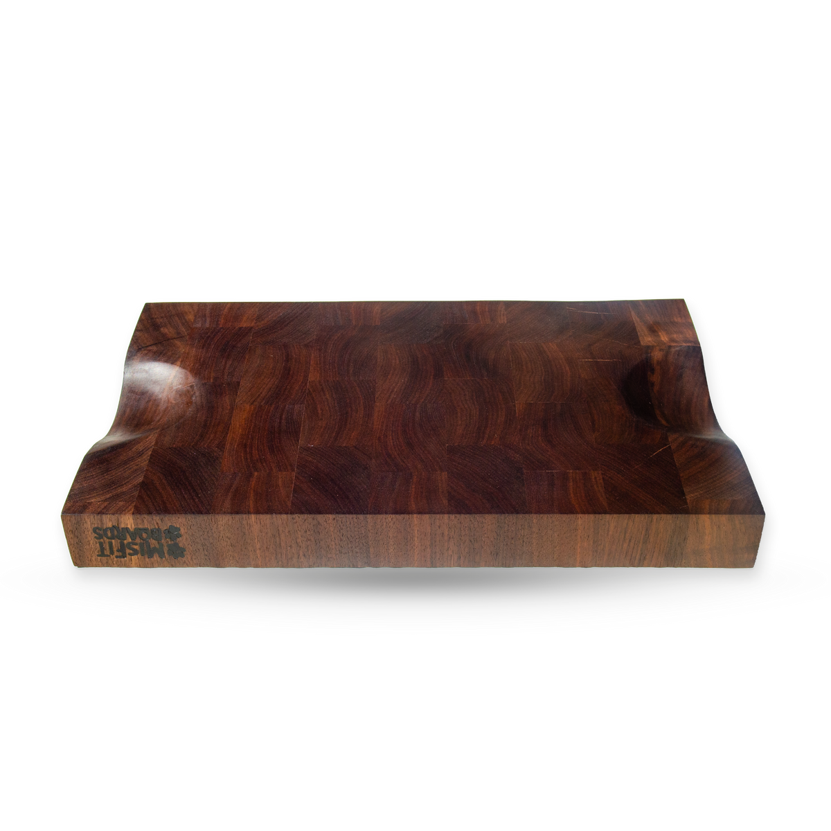Fergus, a walnut end grain cutting board, additional product view
