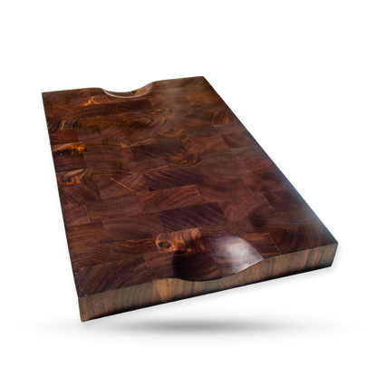 Frida, a walnut end grain cutting board, additional product view