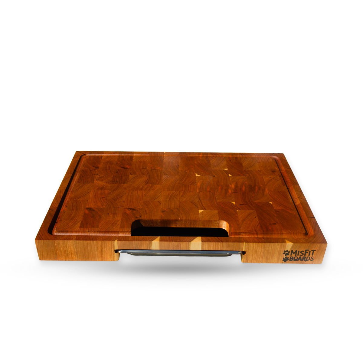 Hazel, a cherry end grain cutting board, additional product view