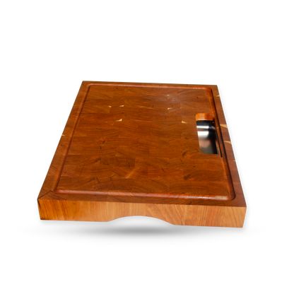 Hazel, a cherry end grain cutting board, additional product view
