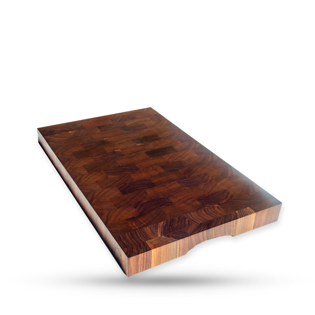 Magnus, a walnut end grain cutting board, additional product view