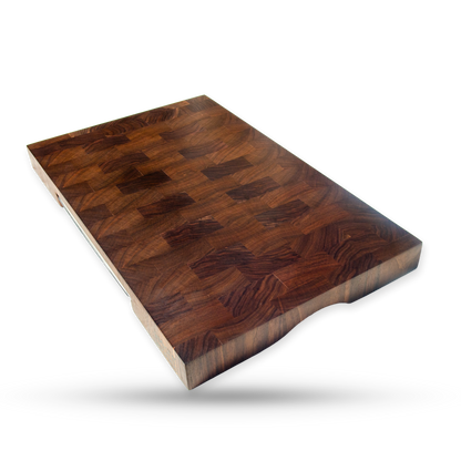 Magnus, a walnut end grain cutting board, additional product view