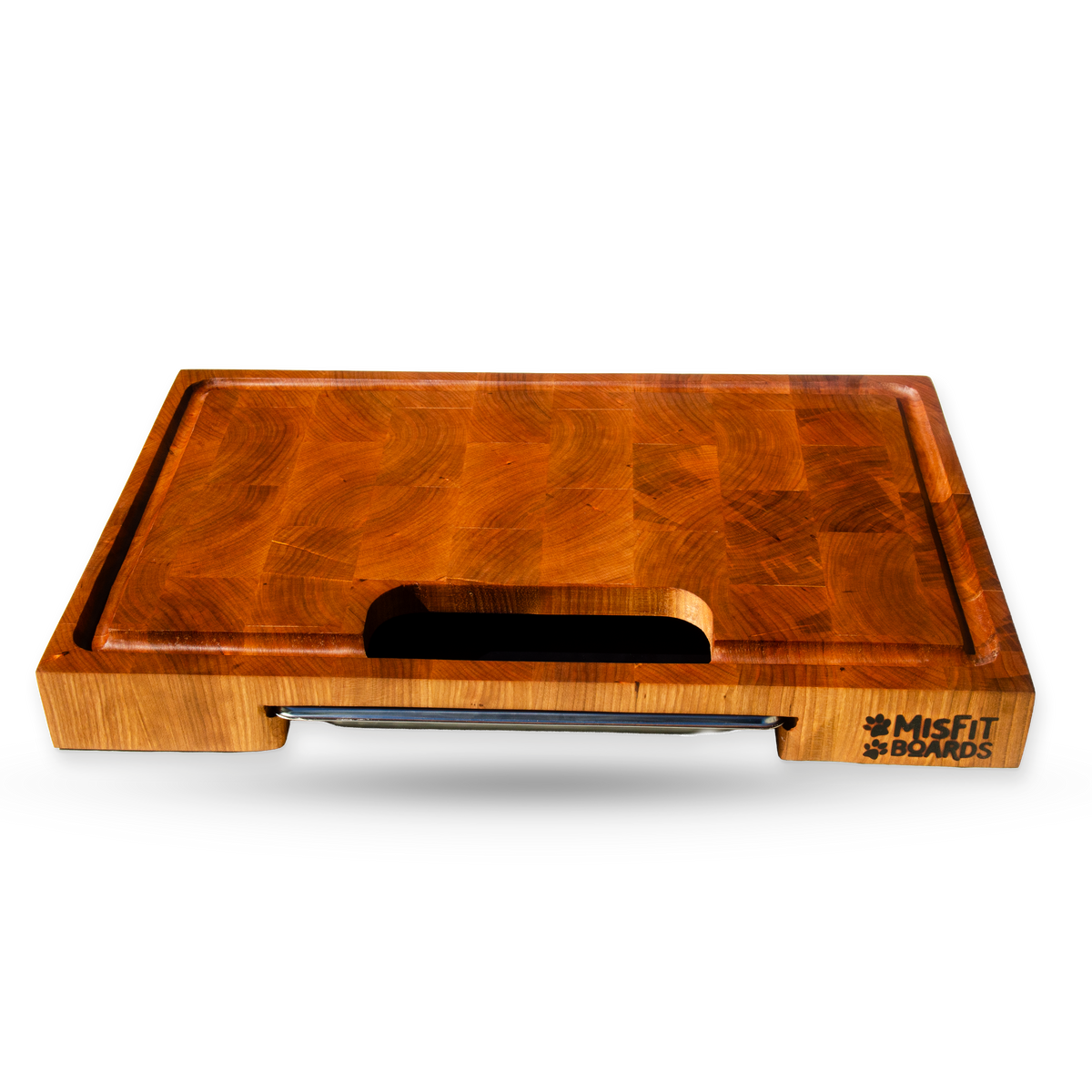 Maisie, a cherry end grain cutting board, additional product view