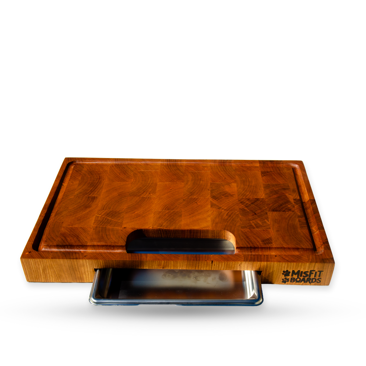 Maisie, a cherry end grain cutting board, additional product view