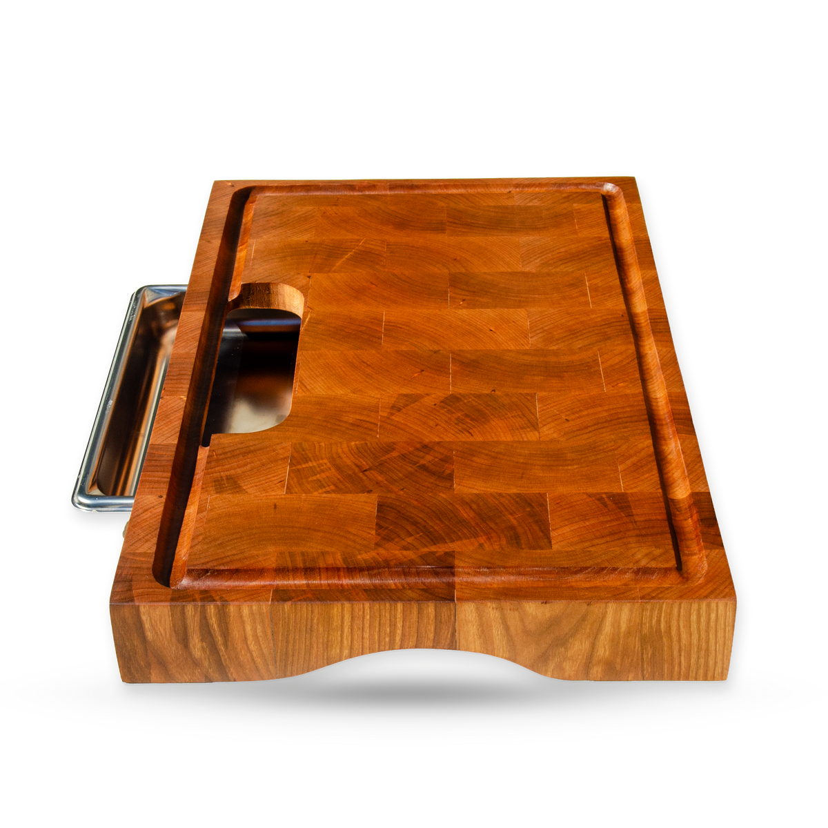 Maisie, a cherry end grain cutting board, additional product view