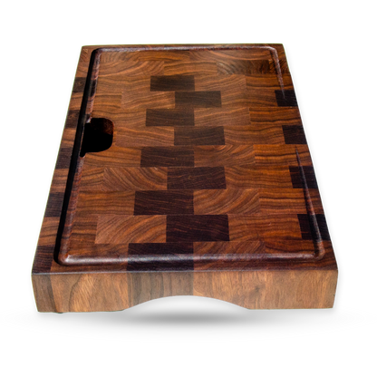 Nellie, a walnut end grain cutting board, additional product view