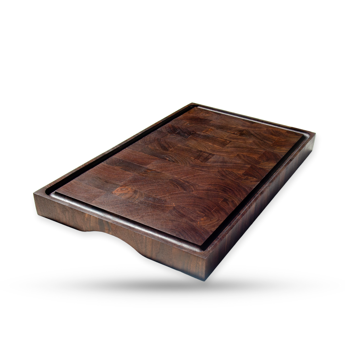 Samson, a walnut end grain cutting board, main product view