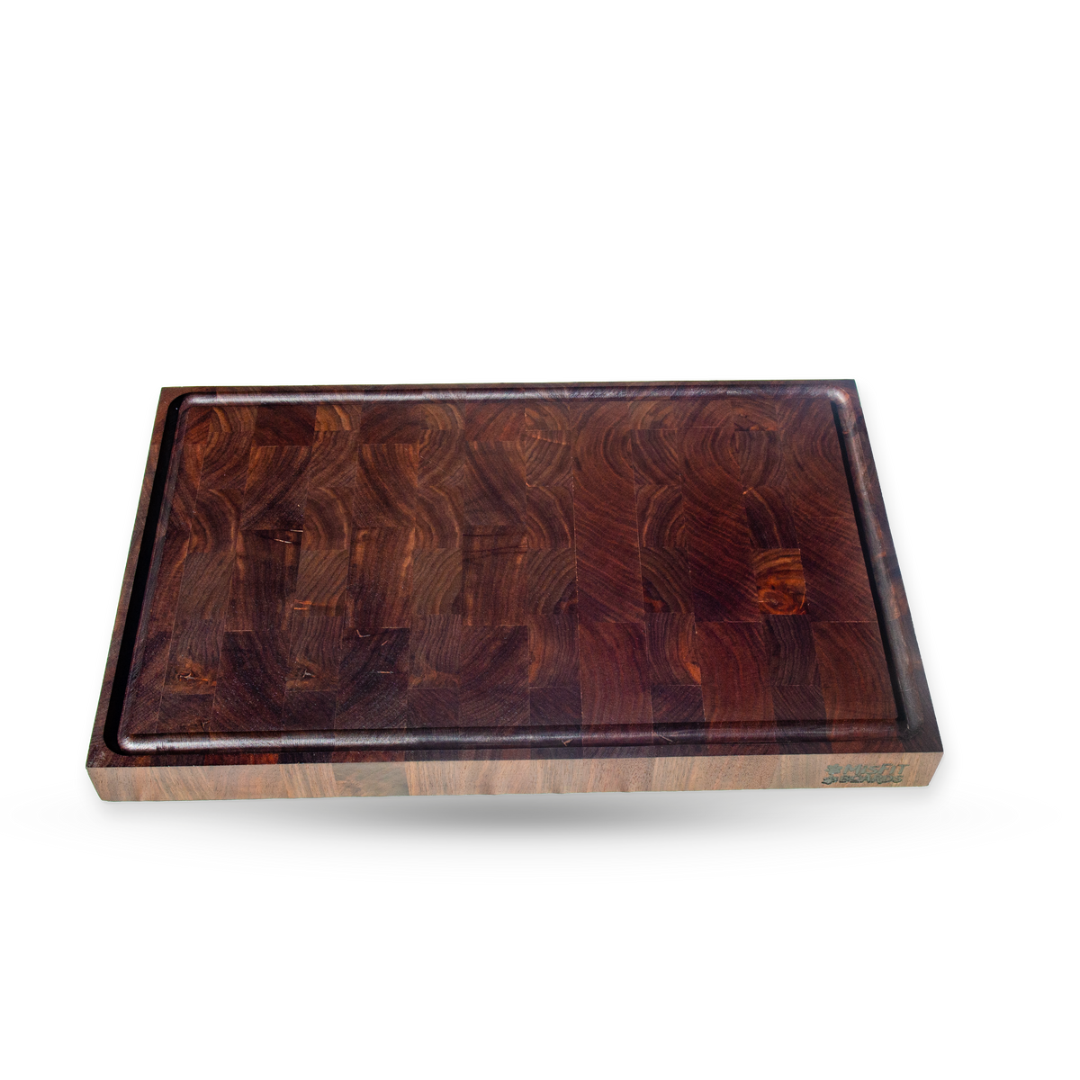 Samson, a walnut end grain cutting board, additional product view