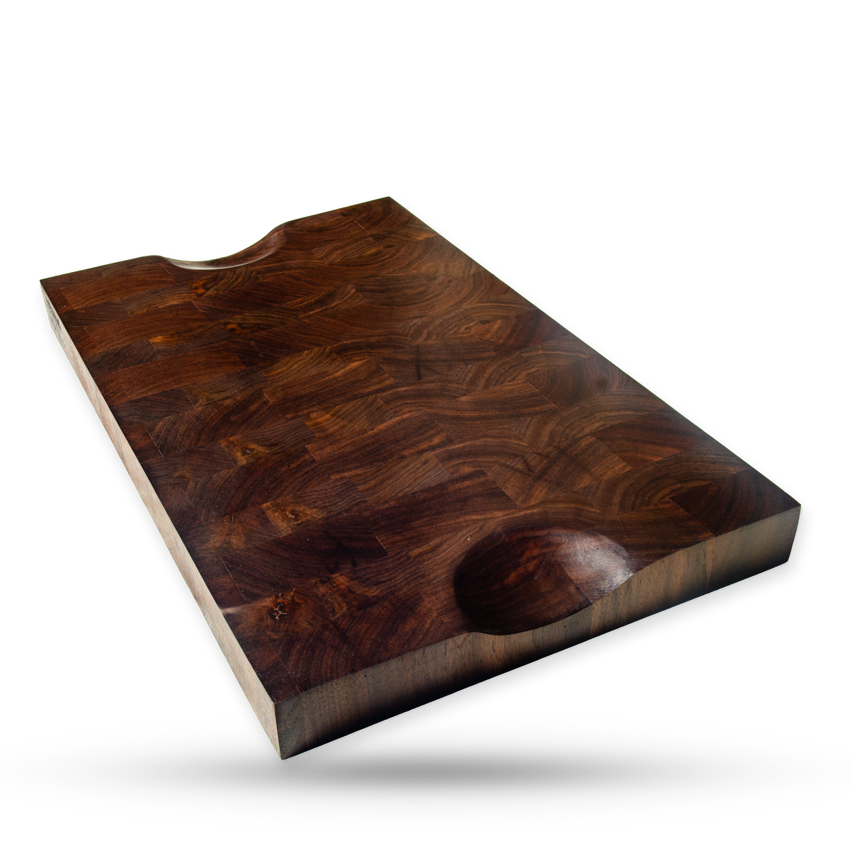 Samson, a walnut end grain cutting board, additional product view