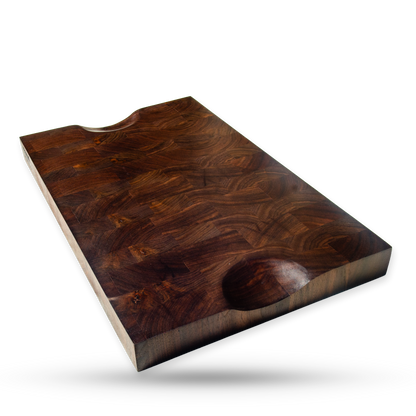 Samson, a walnut end grain cutting board, additional product view